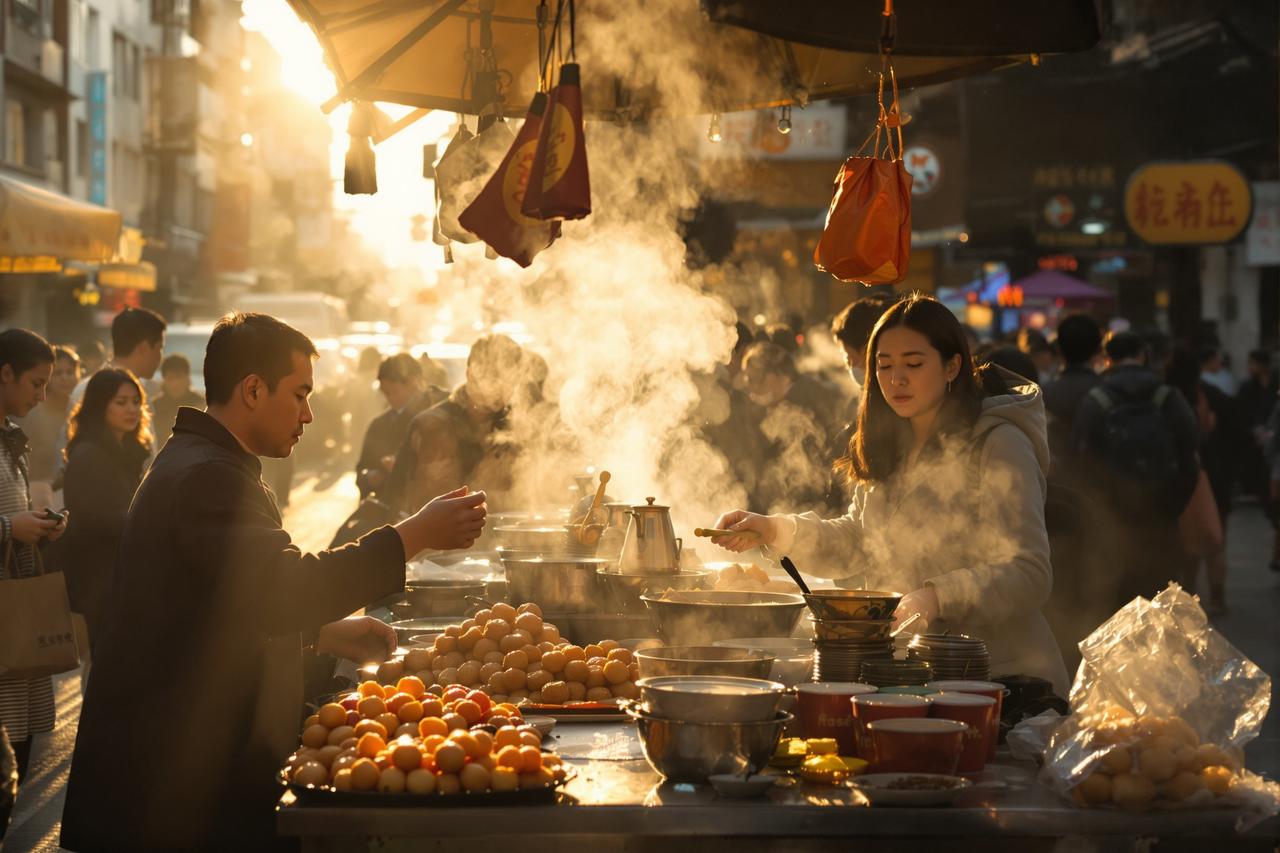 清晨六点半
